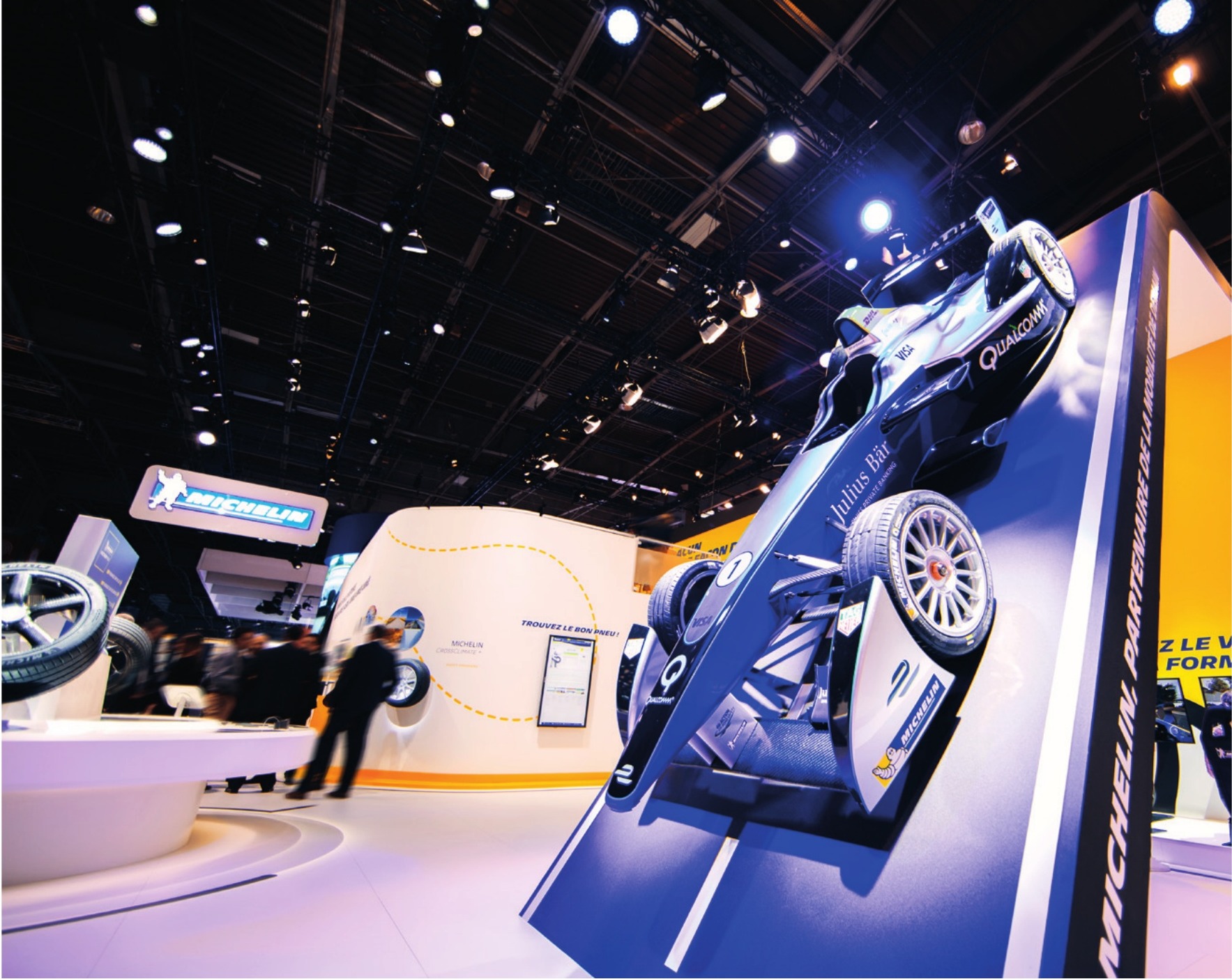 Stand GALIS Williams F1 Michelin Formule E